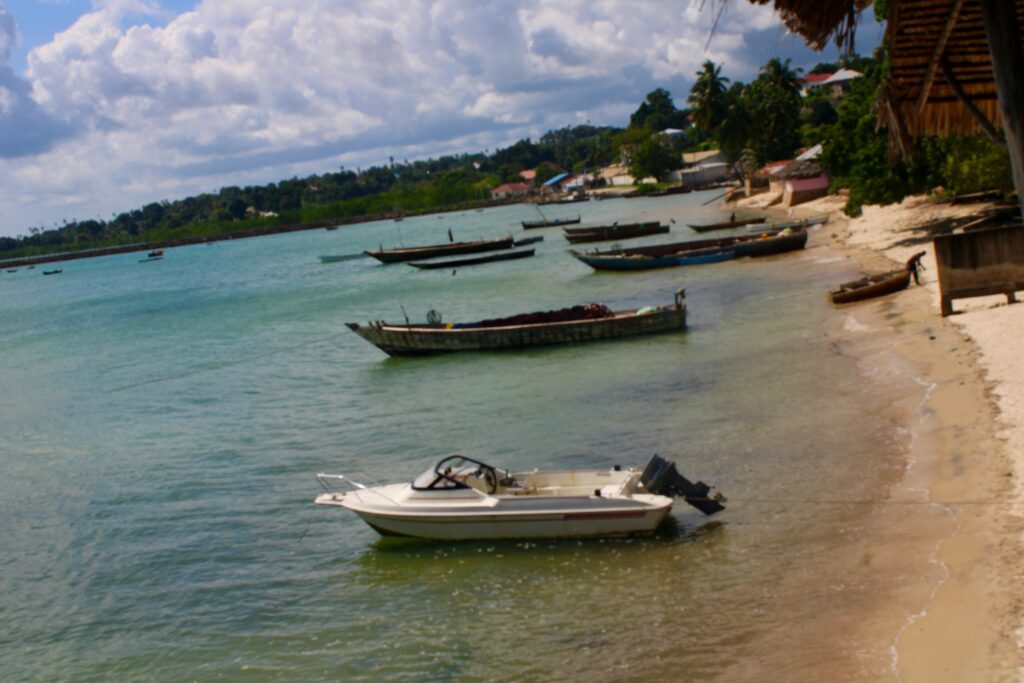 boats are one of the most useful transport modes on Pemba Island